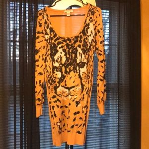 Sexy knitted sweater dress